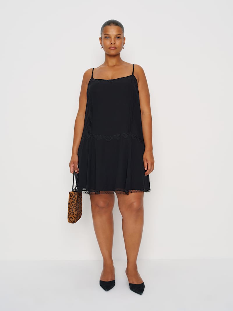 reformation black mini dress Janu Linen | You must be new. Isabeli Linen Dress