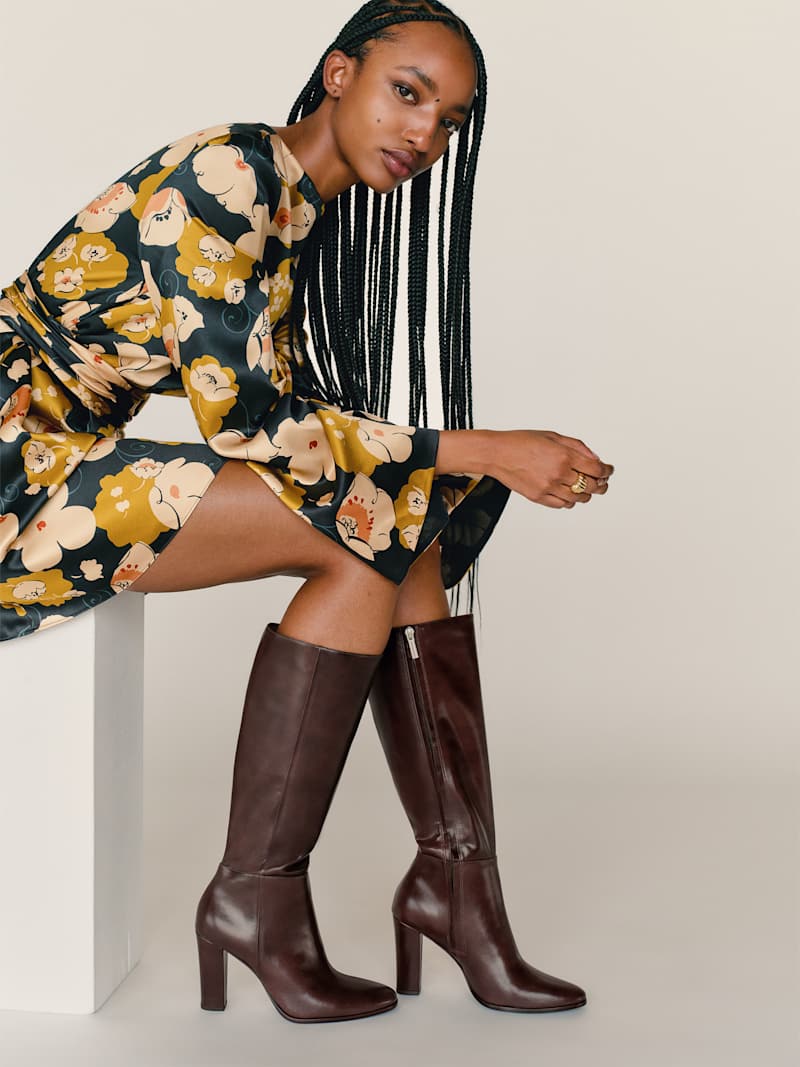 Aurelie Knee Boot from Reformation - $498