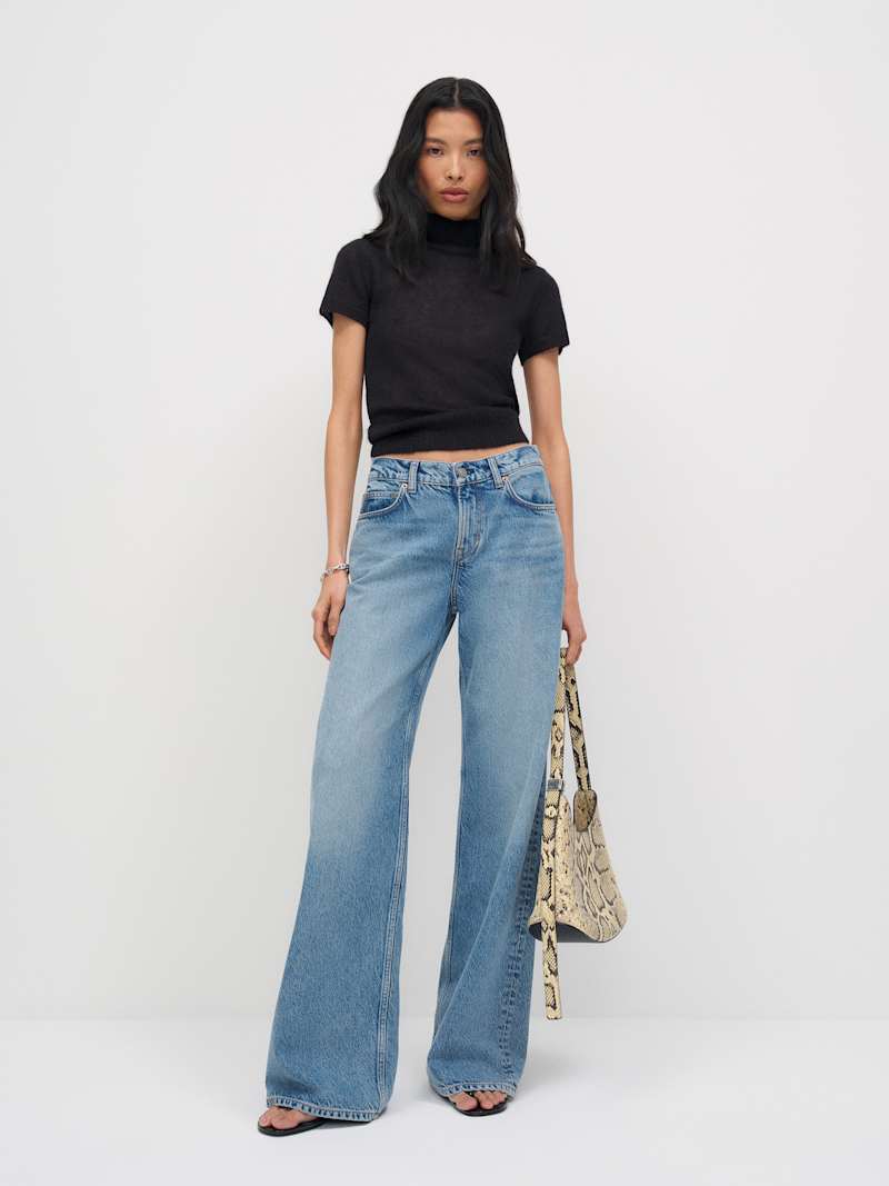 Laurel Sheer Alpaca Mock Neck