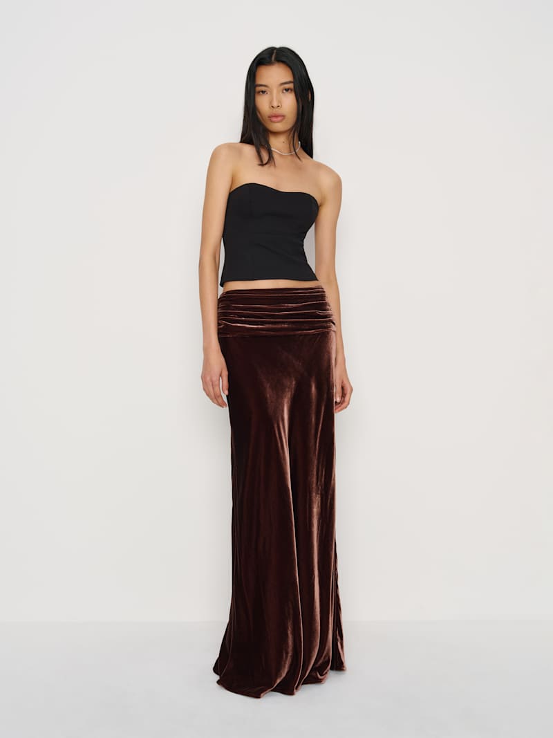Evie Velvet Skirt
