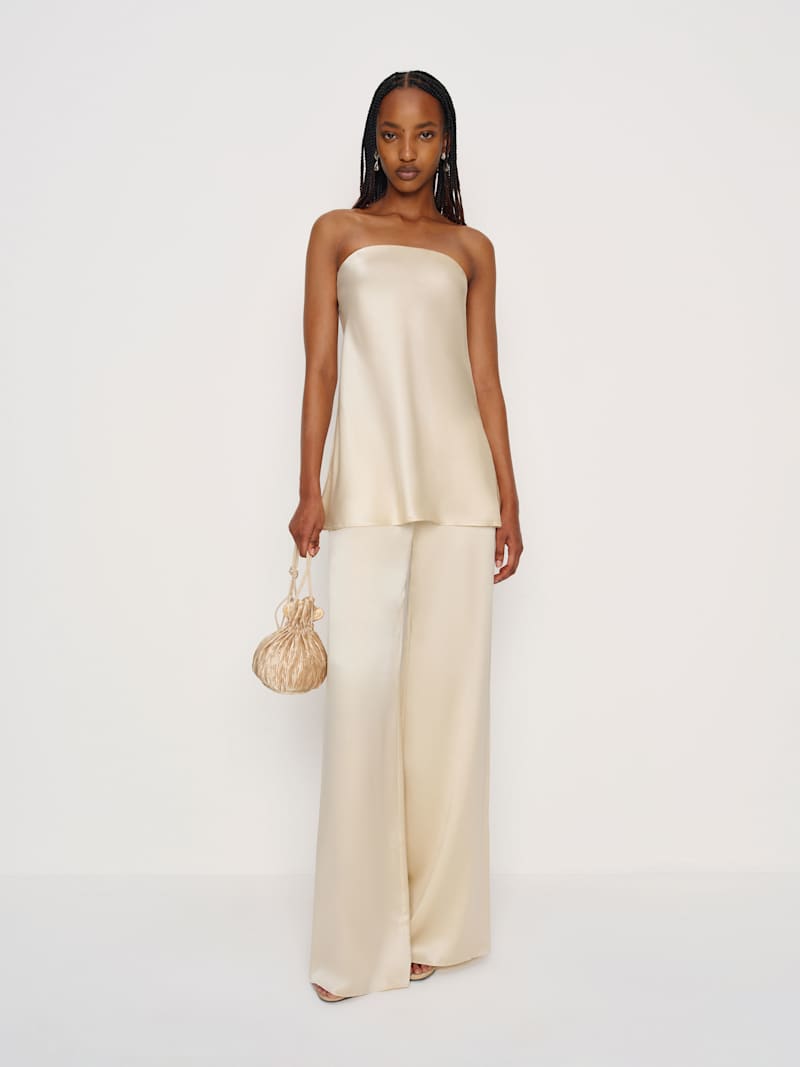 Spritz Silk Long Top