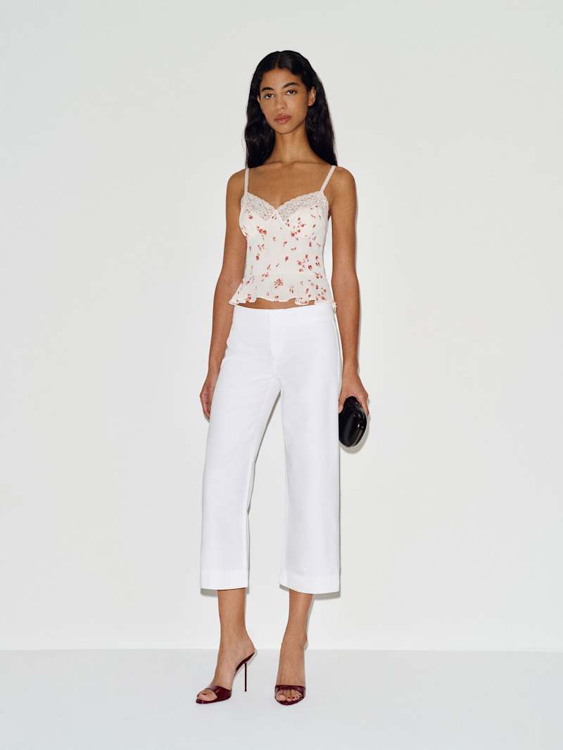 Kat Low Rise Straight Cropped Jeans from Reformation - $178