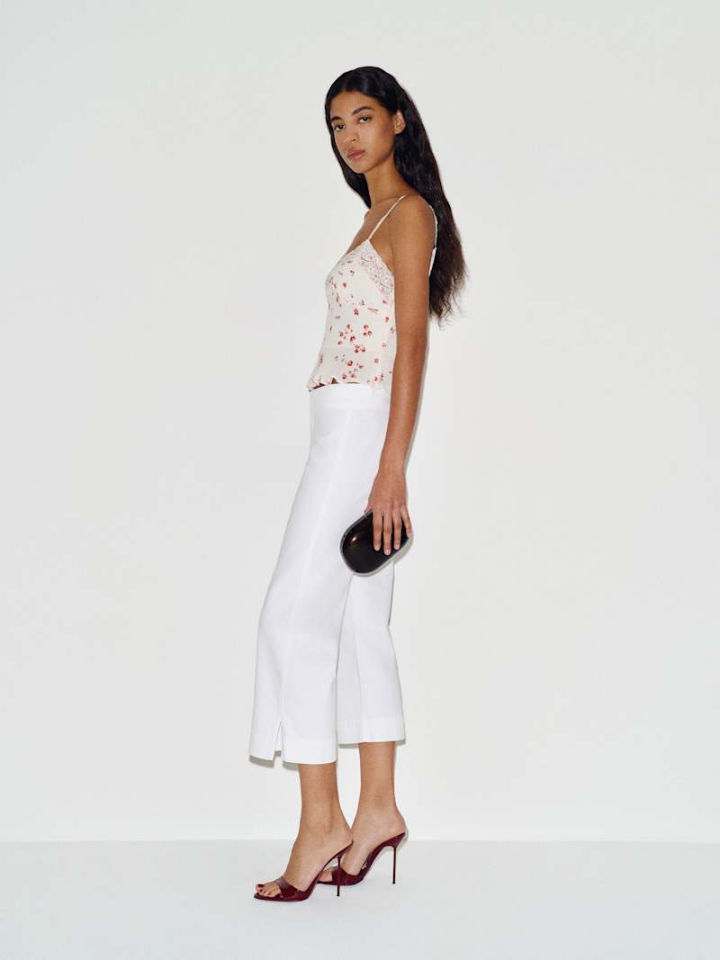 Kat Low Rise Straight Cropped Jeans