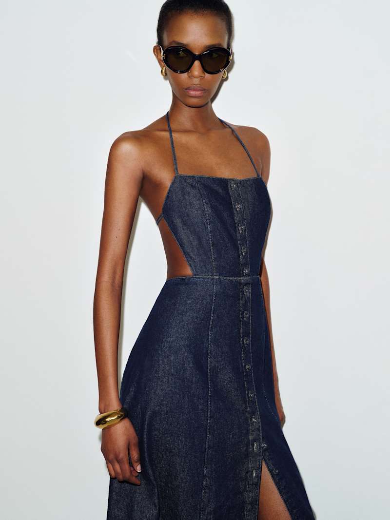 Manon Denim Midi Dress