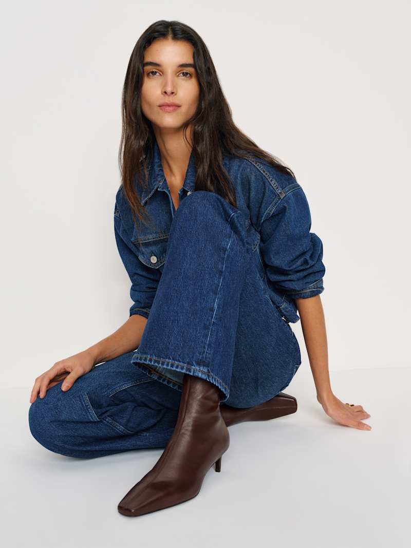 Remy Stretch Ankle Boot from Reformation - $448