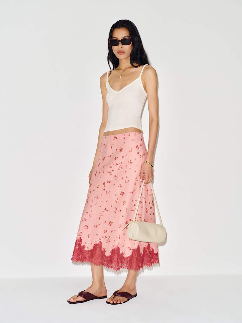 Carolina Linen Skirt from Reformation - $218