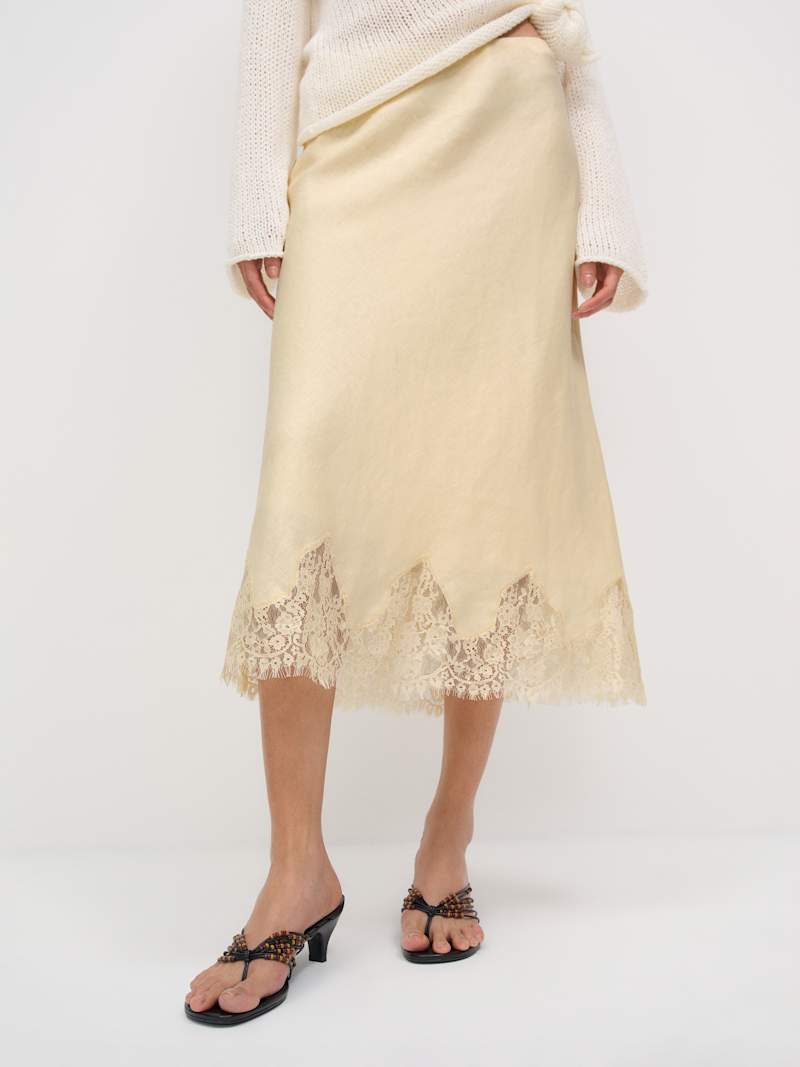 Carolina Linen Skirt
