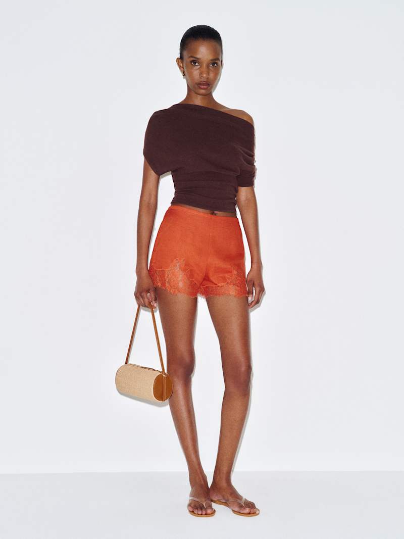 Fern Linen Short from Reformation - $148