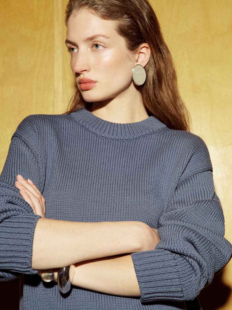 Cove Cotton Oversized Crew