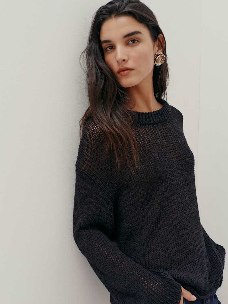 Elliot Boucle Crew from Reformation - $218
