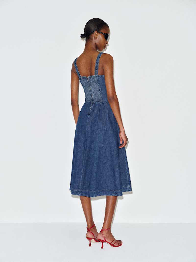 Janu Denim Midi Dress