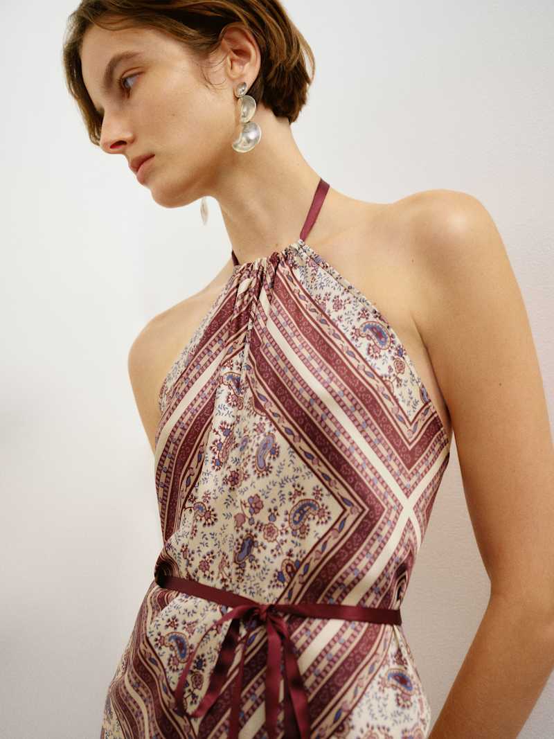 Una Silk Scarf Top from Reformation - $168