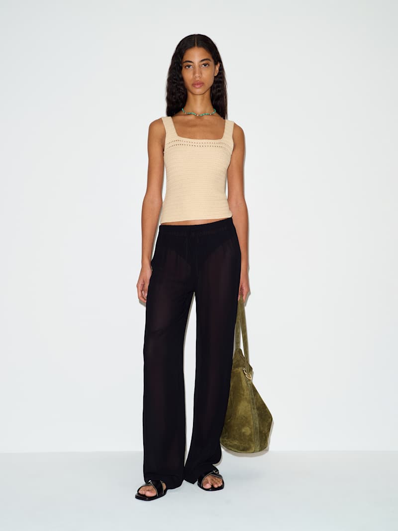 Azara Cotton Sweater Tank