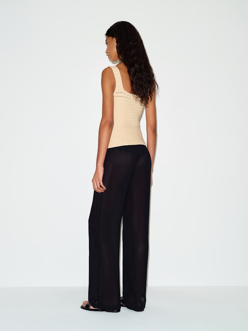 Azara Cotton Sweater Tank