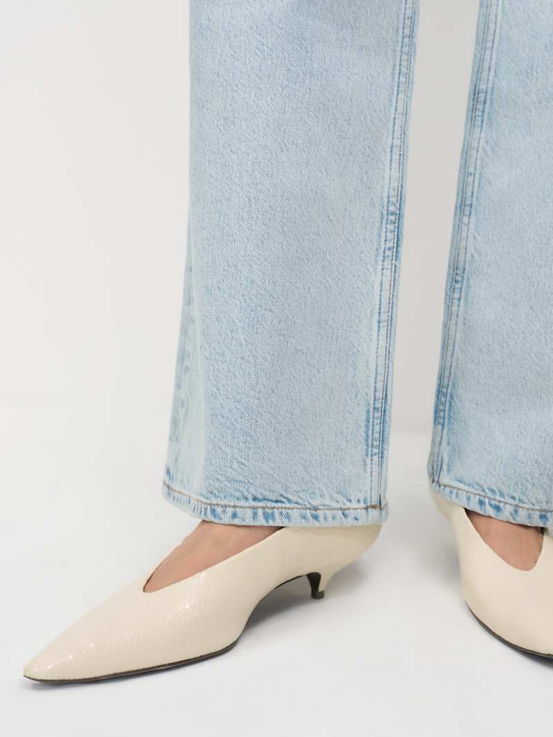 Calista Kitten Heel Pump from Reformation - $298