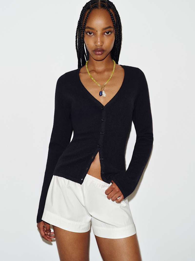 Bloom Cashmere V from Reformation - $178