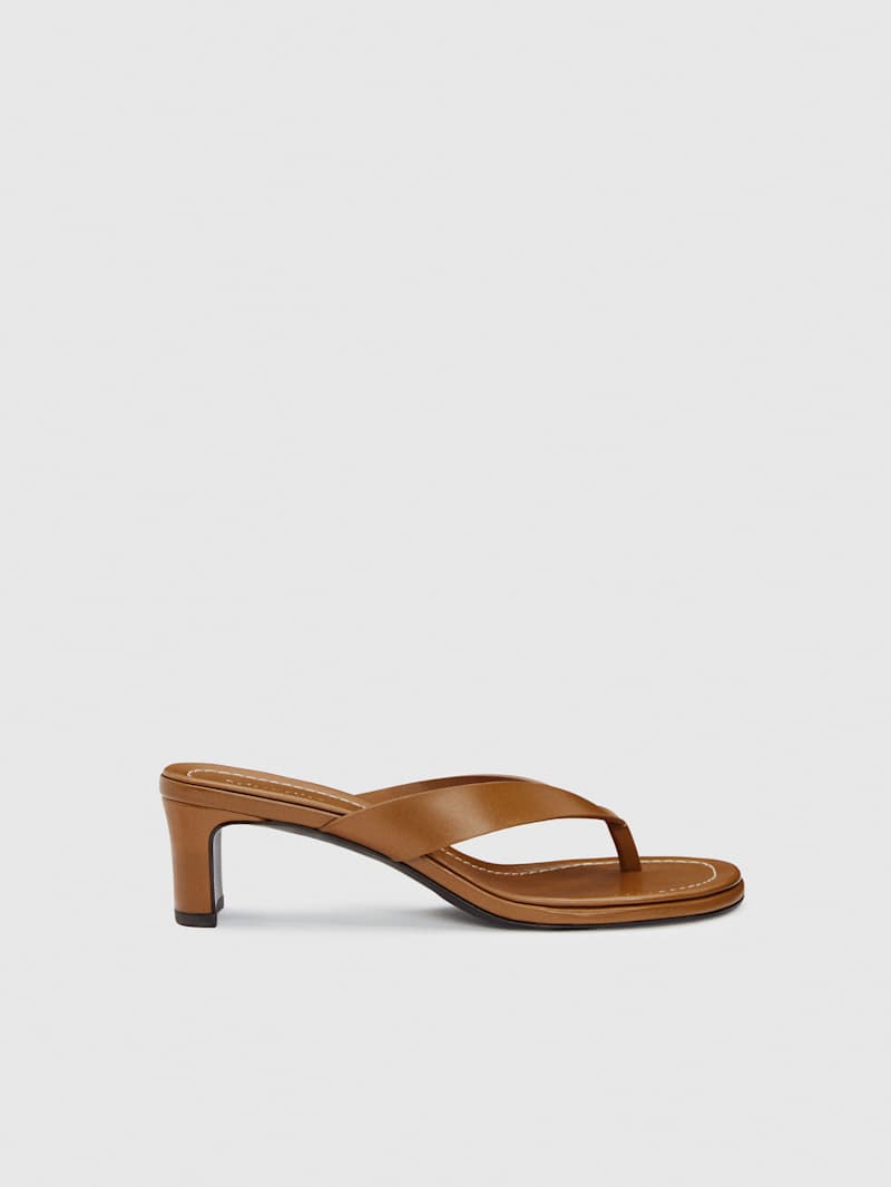 Jessie Block Heel Sandal from Reformation - $268
