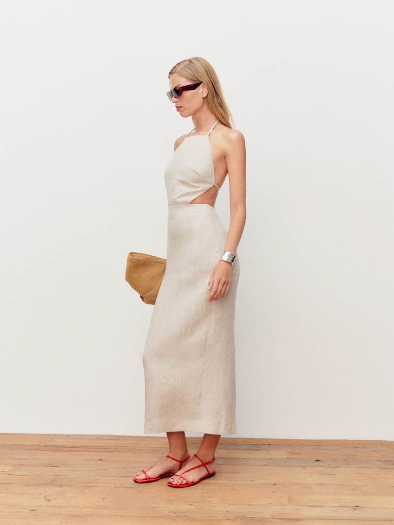 Trista Linen Dress