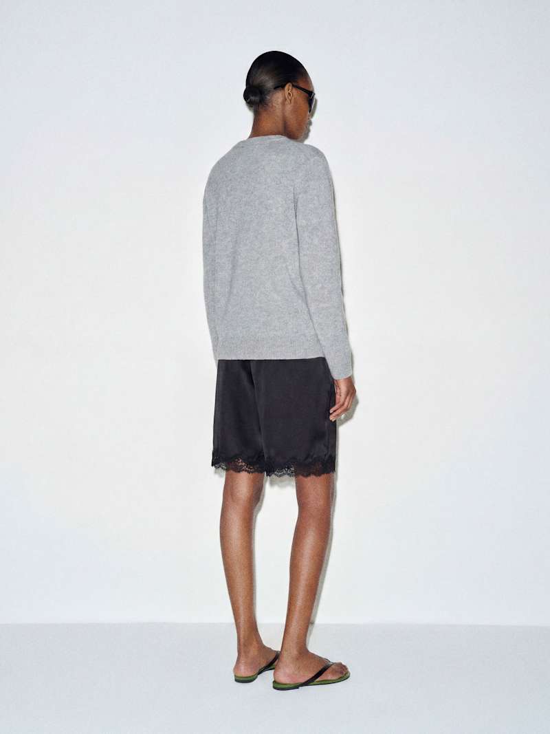 Clara Silk Bermuda Short