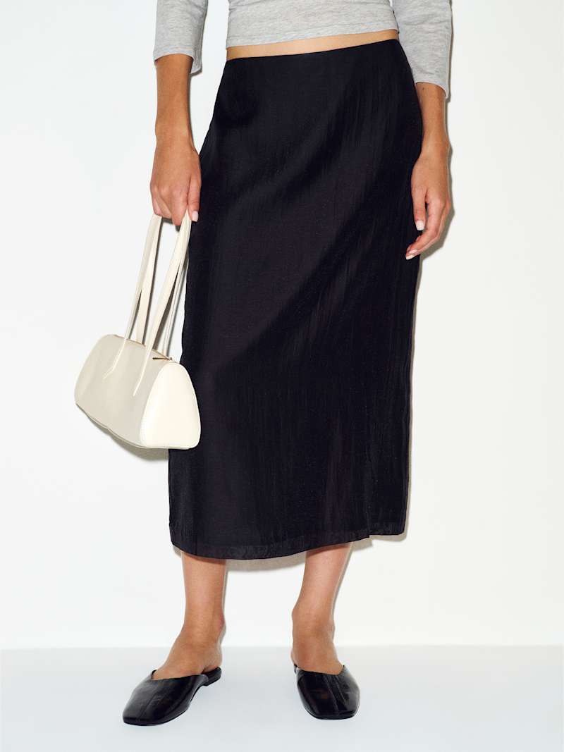 Helen Low Waist Midi Skirt