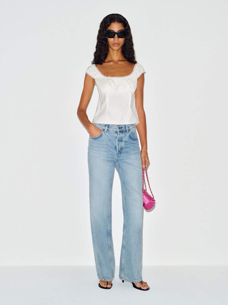 Clyde Low Rise Baggy Jean from Reformation - $178