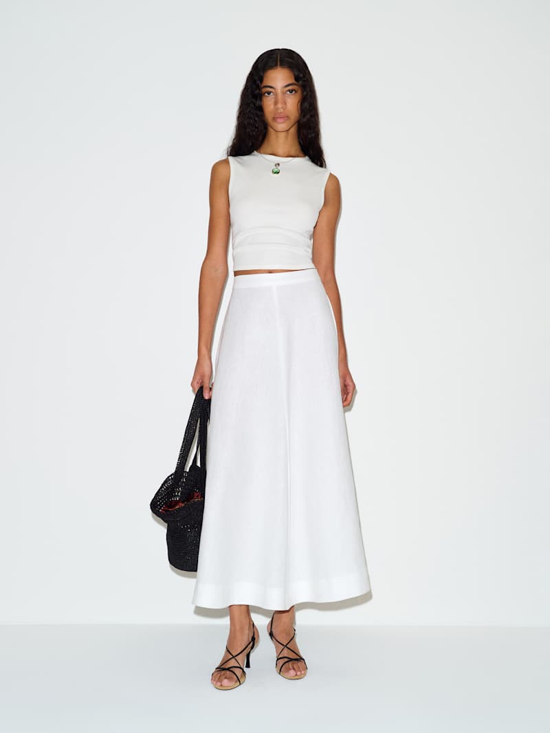 Petites Peony Linen Skirt from Reformation - $218