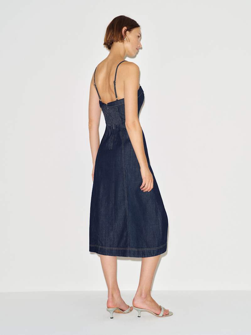 Ashtin Denim Midi Dress