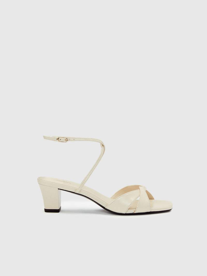 Margo Block Heeled Sandal from Reformation - $278