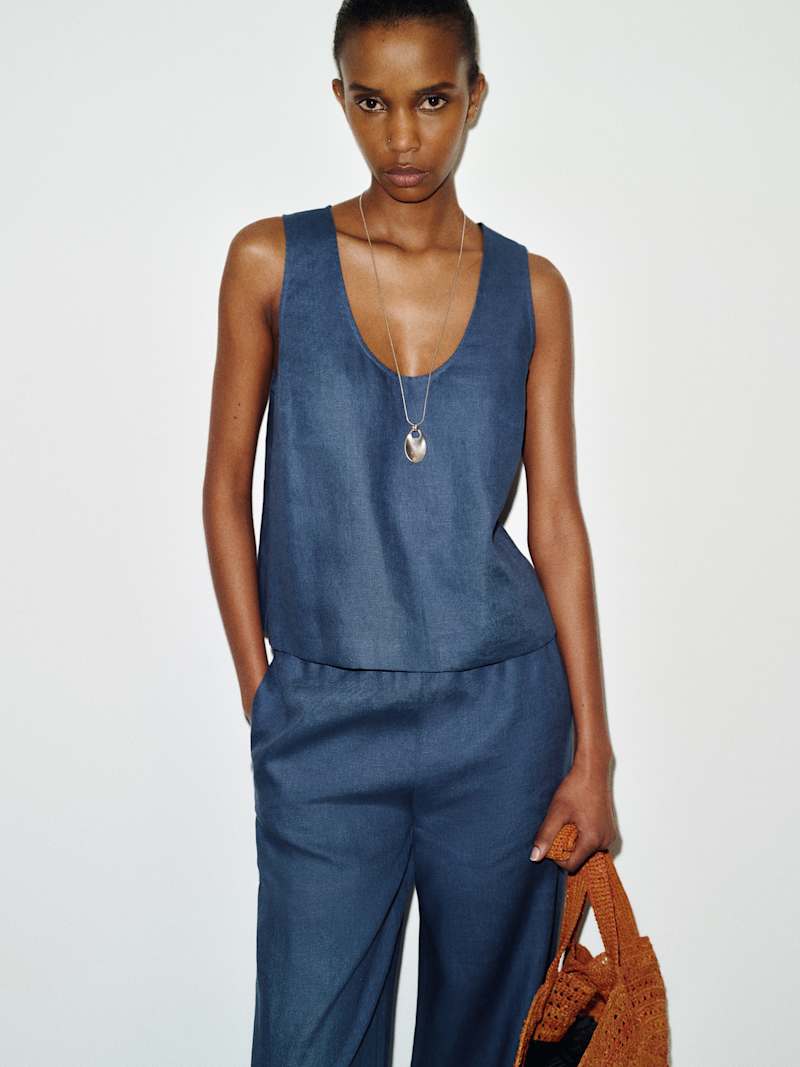Lenora Linen Two Piece