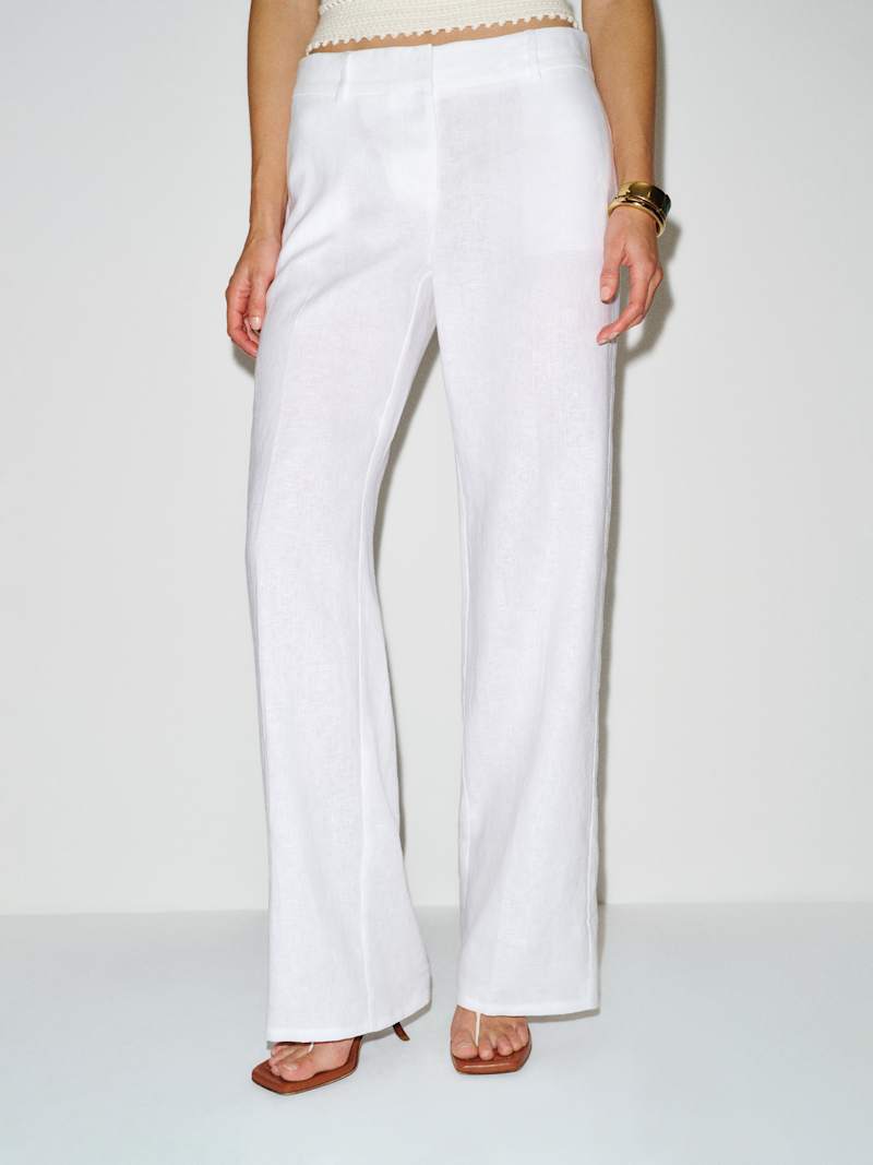 Gisele Low Rise Linen Pant