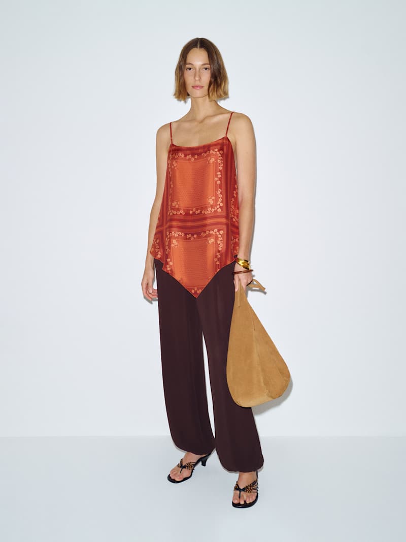 Esme Silk Twill Top from Reformation - $168