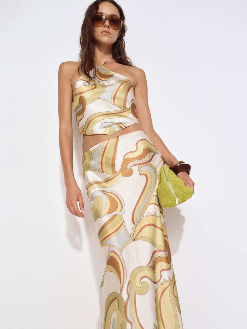 Effie Silk Two Piece