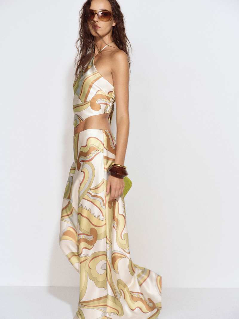 Effie Silk Two Piece