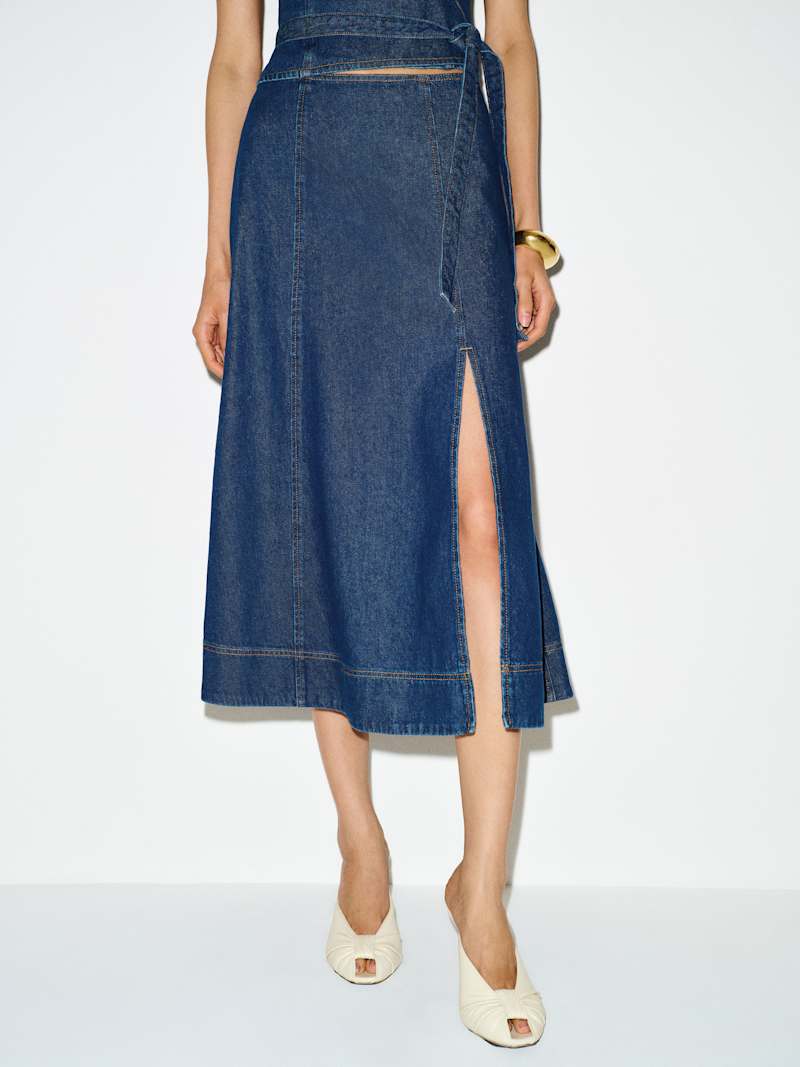 Susan Denim Two Piece