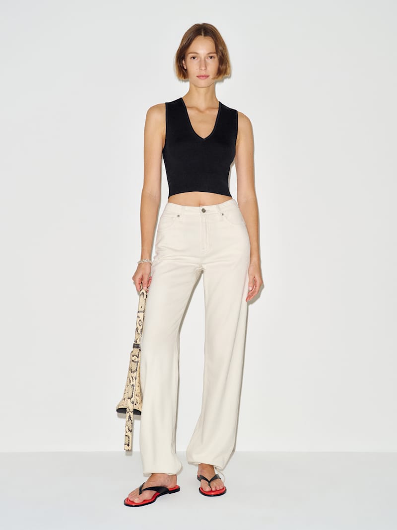 Bramble Cotton Sweater Tank from Reformation - $128