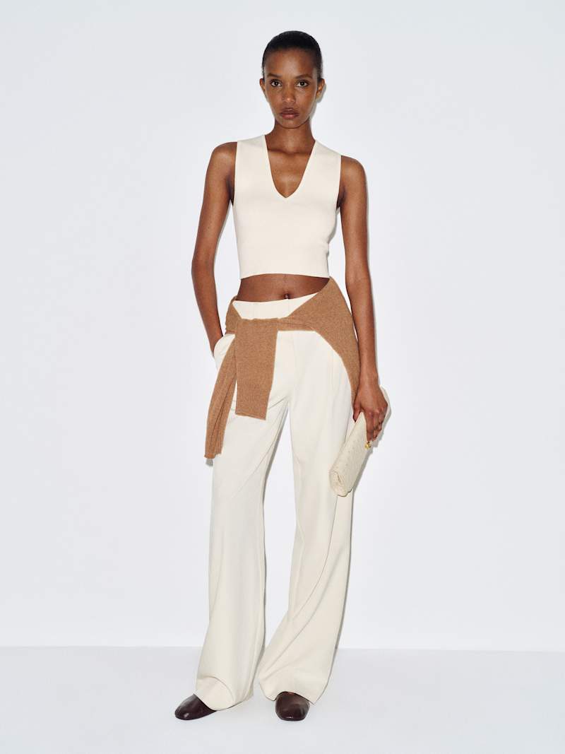 Bramble Cotton Sweater Tank from Reformation - $128