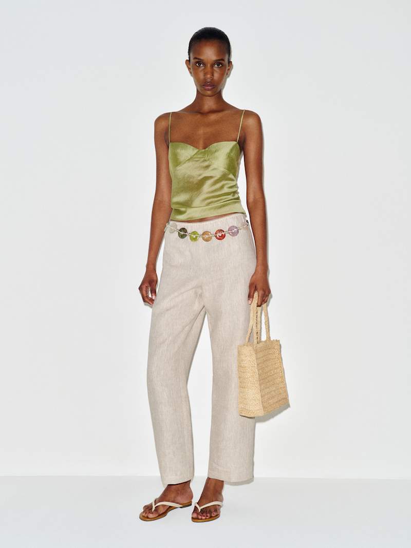 Lilah Linen Pant from Reformation - $168