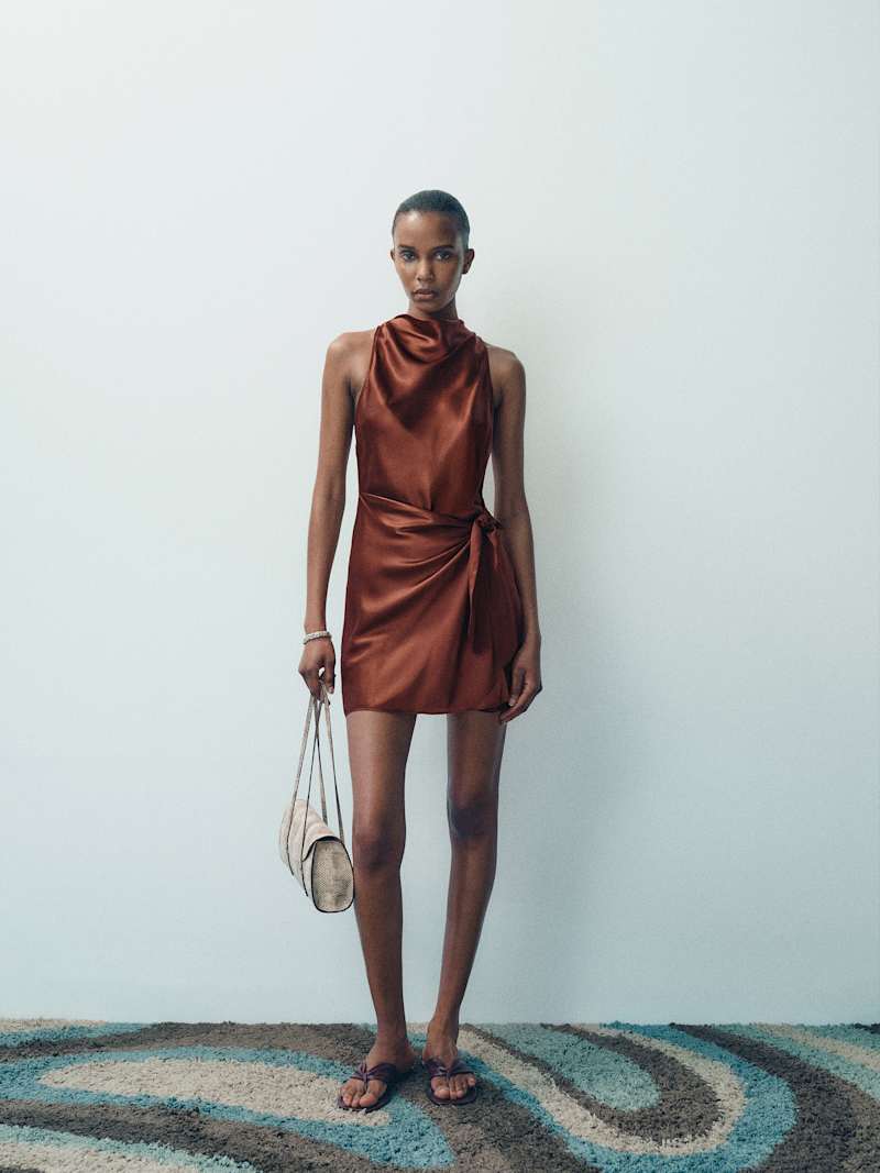 Stelliana Silk Dress