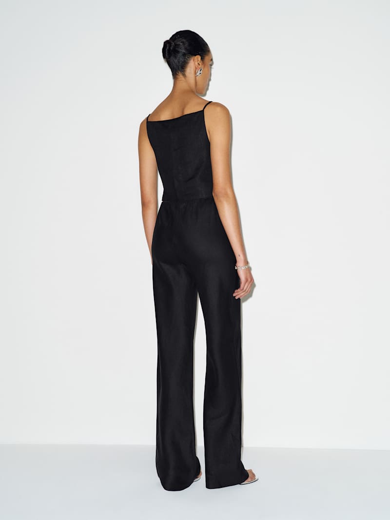 Gale Linen Mid Rise Short Pant