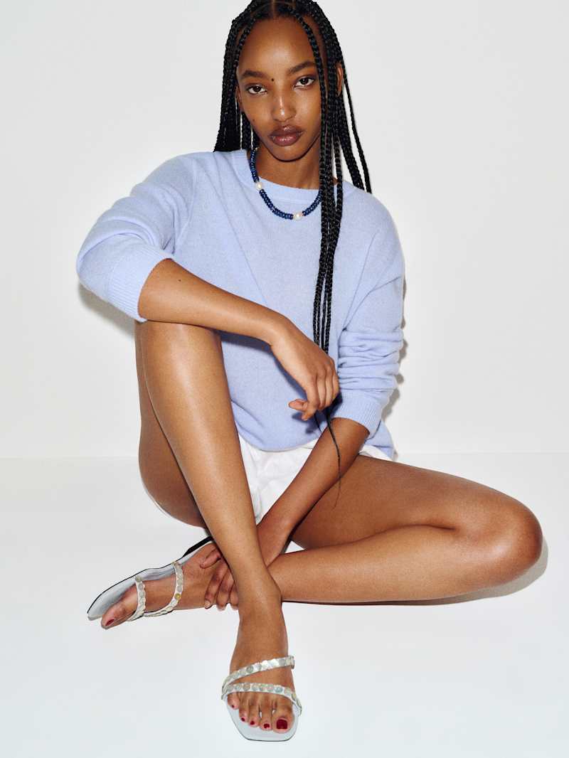 Shoshana Flat Sandal from Reformation - $268