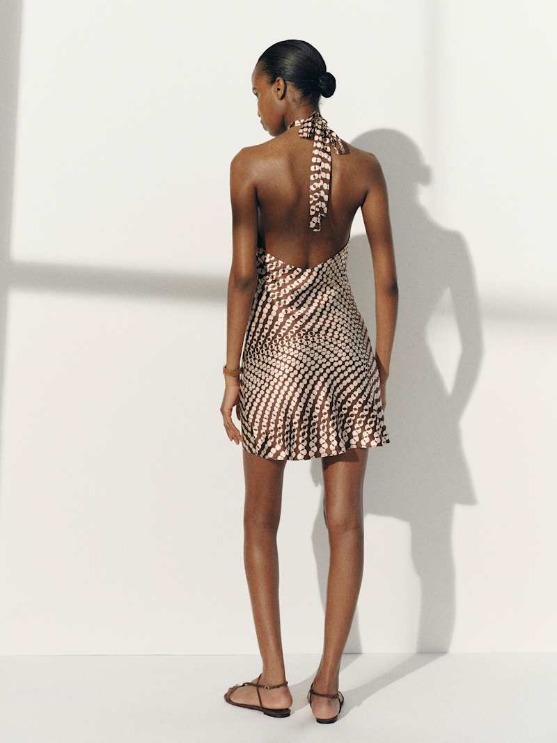 Opaline Silk Dress