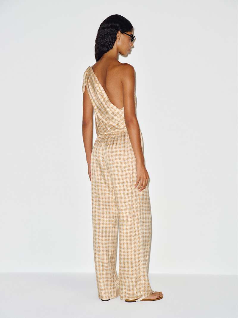 Jenni Silk Twill Jumpsuit