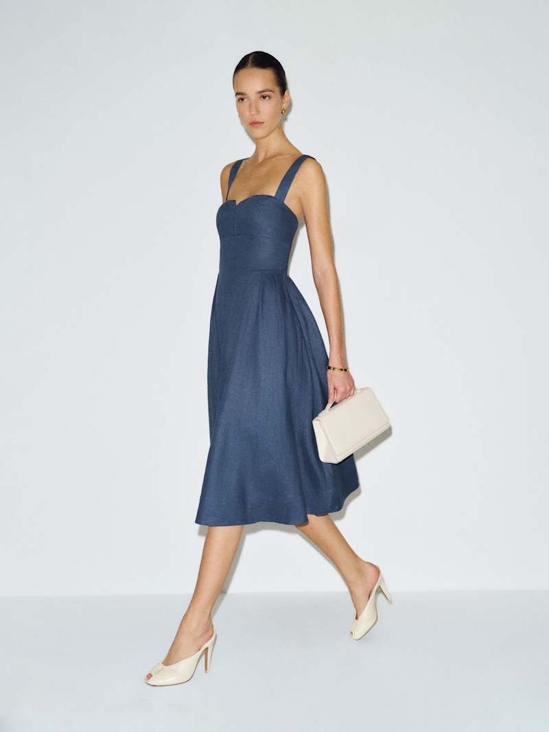 Roma Linen Dress from Reformation - $278