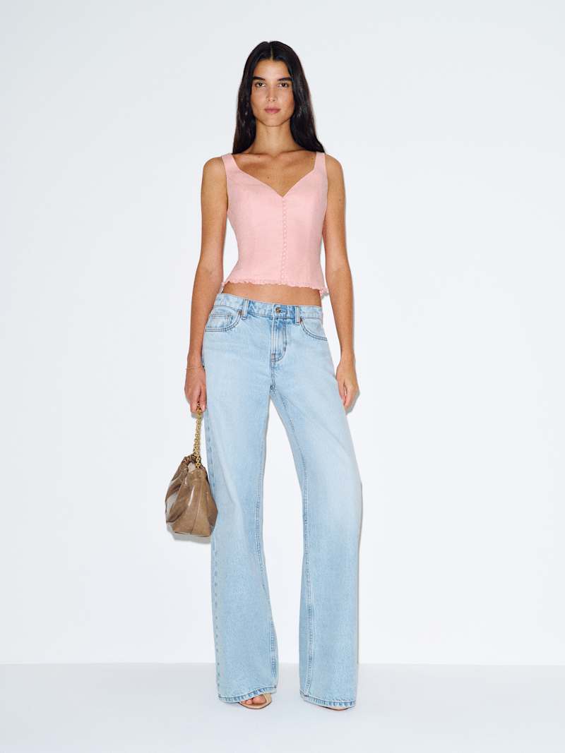 Flicka Linen Top from Reformation - $168