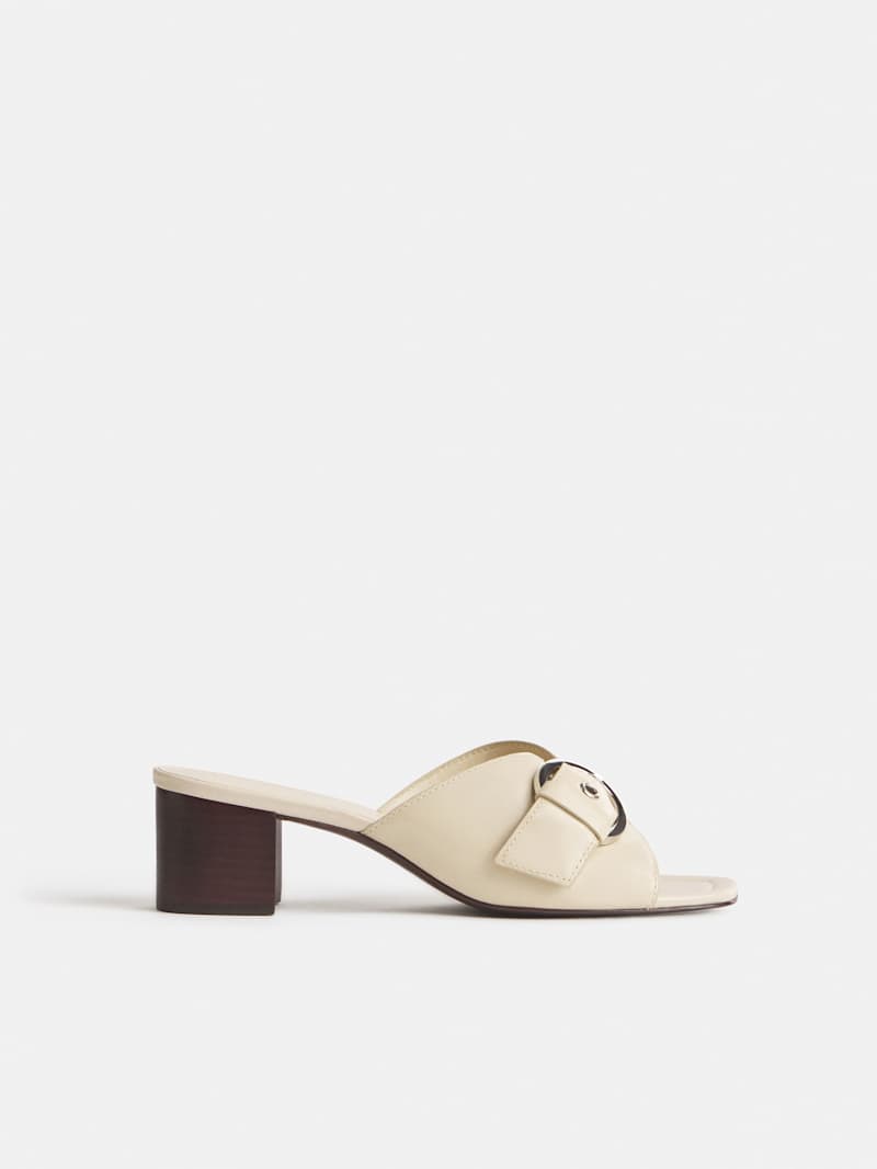 Sable Heeled Sandal from Reformation - $278