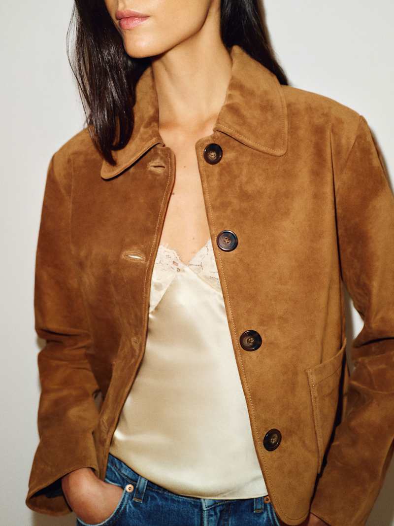Veda Eliana Suede Jacket