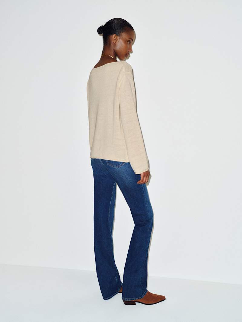 Marine Linen Cotton Sweater