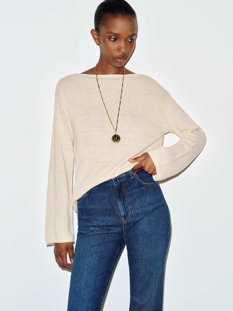Marine Linen Cotton Sweater