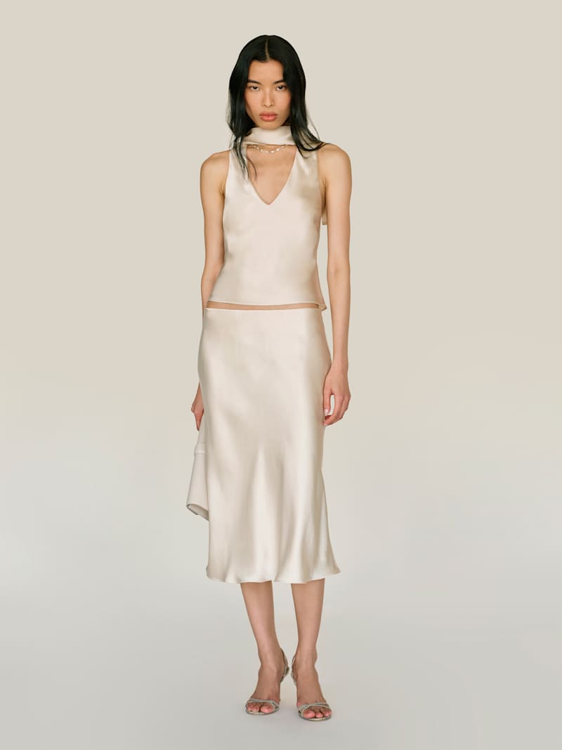 Pomelle Silk Two Piece from Reformation - $298