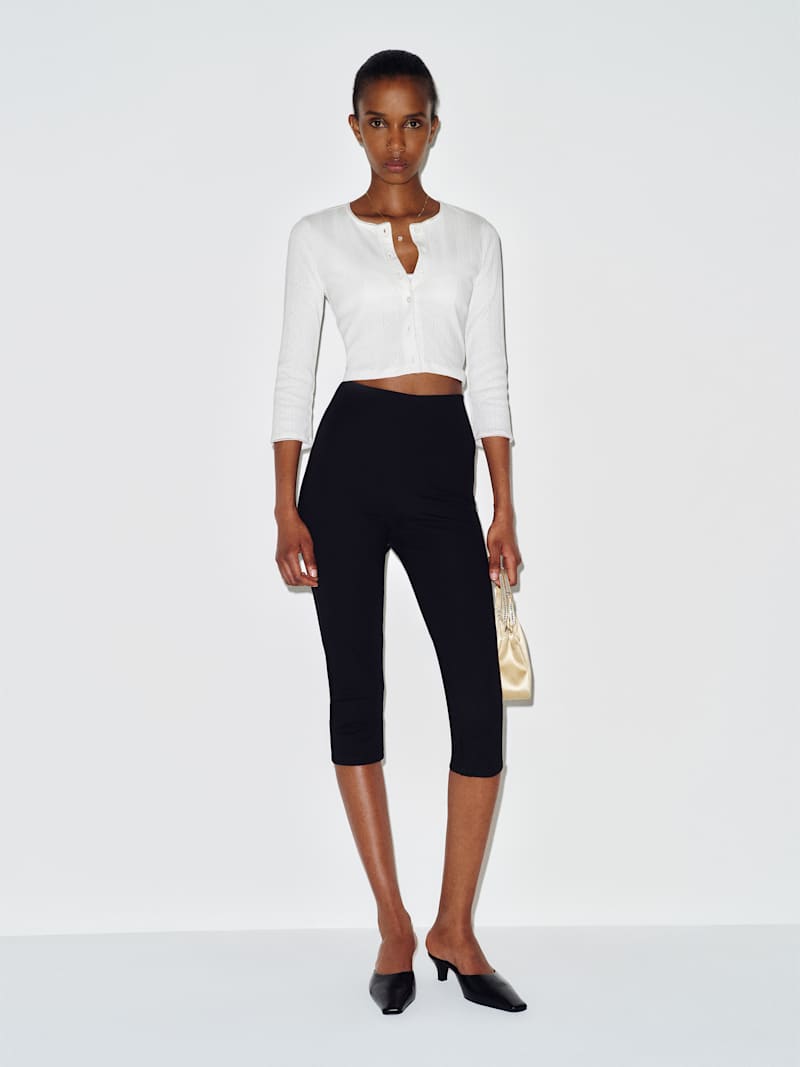 Gia Pointelle Knit Cardigan